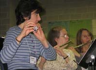 Flutes Rehearsing